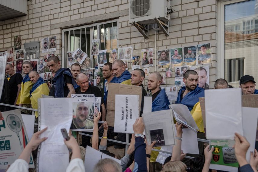 Canje de prisioneros ucranianos.&nbsp;