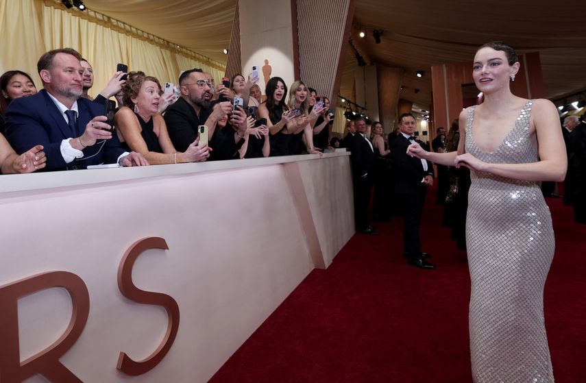 La actriz estadounidense Emma Stone.