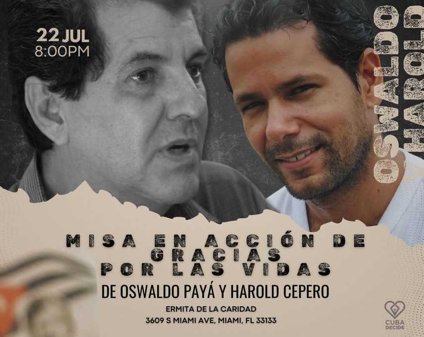 Oswaldo Payá y Harold Cepero, ambos activistas y opositores a la dictadura de la isla, fallecieron el 22 de julio en 2012 en un accidente automovilístico en una carretera de Bayamo, Granma al este de Cuba.&nbsp;