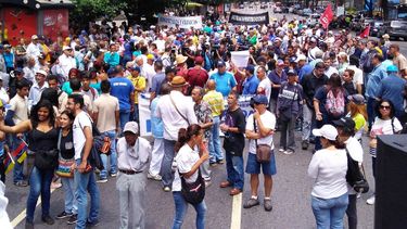 Cerca de 200 personas se concentraron en el municipio caraqueño de Chacao, en una actividad que fue convocada por el opositor Frente Amplio&nbsp;Venezuela&nbsp;Libre