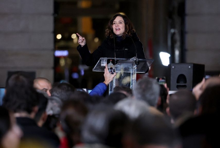 Isabel Díaz Ayuso, presidenta de la Comunidad de Madrid (España)
