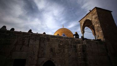 C&uacute;pula de la Roca, en el complejo de la mezquita al-Aqsa, en la ciudad vieja de Jerusal&eacute;n.