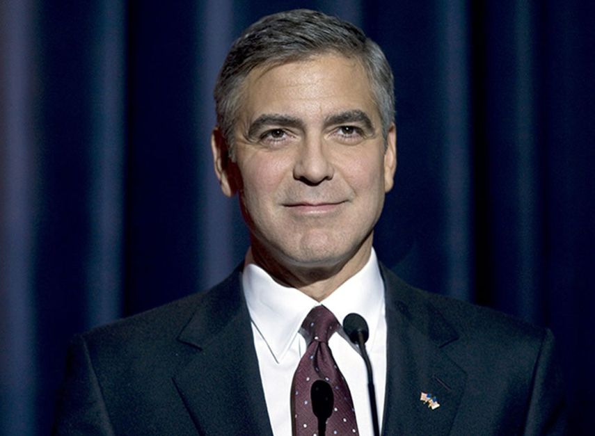 George Clooney, uno de los hombres más sexys del mundo del espectáculo. (EFE/Saed Adyani)