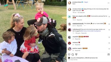 Enrique Iglesias y Anna Kournikova.