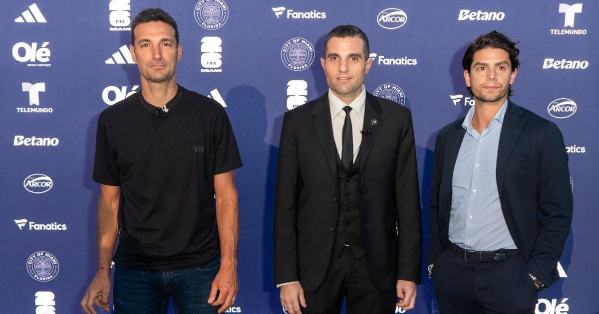 Lionel Scaloni visita Miami mientras crece la fiebre del fútbol con la llegada del Barça