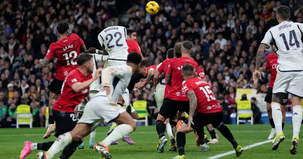 Real Madrid derrota al Mallorca y finaliza la primera vuelta en la cima