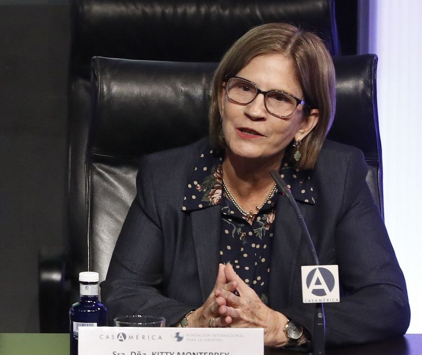 La presidenta del Partido Ciudadanos por la Libertad de Nicaragua,&nbsp;Kitty&nbsp;Monterrey.&nbsp;