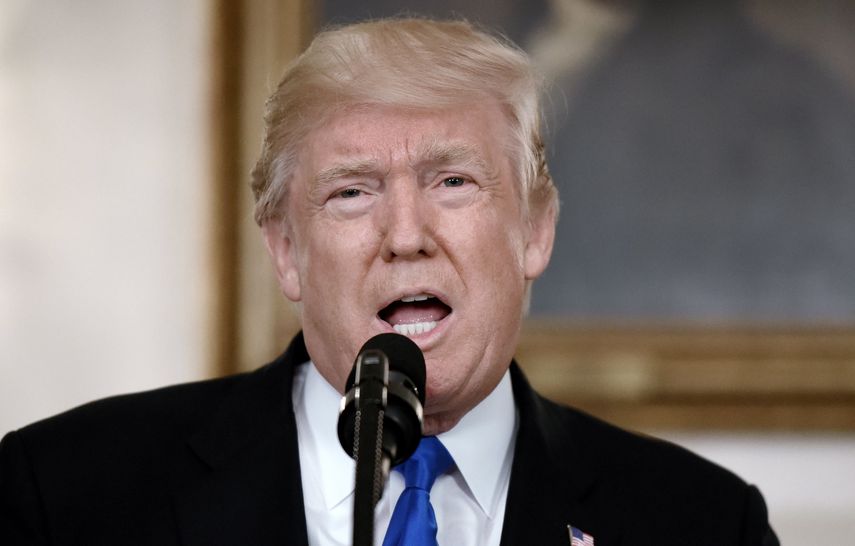 &nbsp;El presidente de los Estados Unidos,&nbsp;Donald Trump.