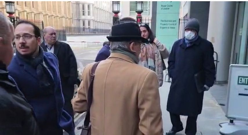 Delegación del régimen de Cuba en Londres, el 23 de enero de 2023.&nbsp;