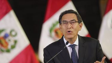 El presidente de Per&uacute;, Mart&iacute;n Vizcarra