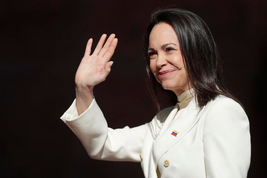 María Corina Machado viajó a Chile a la toma de posesión del presidente Rodrigo Katz