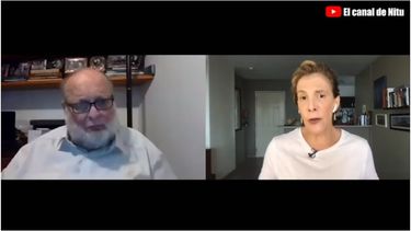 Captura de pantalla del video/ la periodista Nitu Pérez Osuna conversa con el excanciller Milos Alcalay en su programa no me callaré.&nbsp;