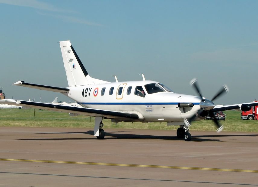 Una avioneta como esta se accidentó en aguas de Jamaica (Cortesía)
