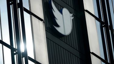 El logo de la red social Twitter.