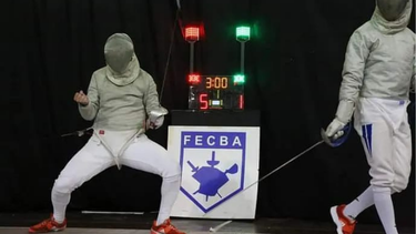 El venezolano Eduardo Salgado llegó a Argentina para ser el mejor de Esgrima del país