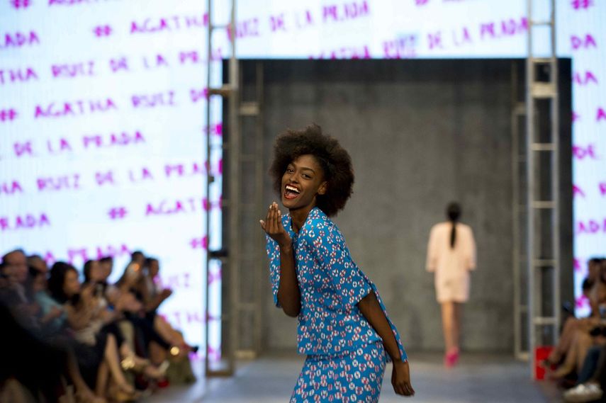La diseñadora española&nbsp;Aghata Ruiz de la Prada presenta su colección en Managua.