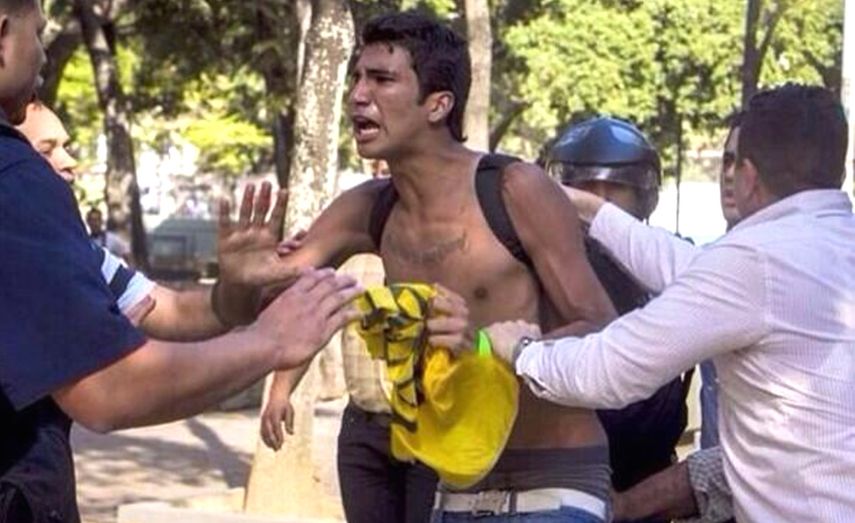 El estudiante venezolano Marco Coello. (CORTESÍA)