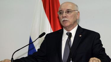 Eladio Loizaga, canciller paraguayo.