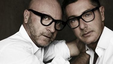 Los diseñadores de la marca italiana Dolce & Gabbana. (EFE)