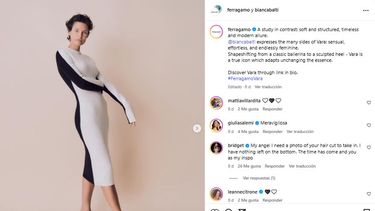 La modelo Bianca Balti. 