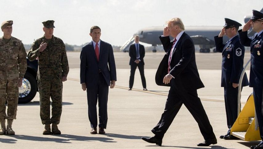 En su discurso&nbsp;en la base aérea McDill, en Tampa, Florida, Trump&nbsp;afirmó que son necesarios programas fuertes, en aparente alusión a su veto migratorio, para que entren a EEUU solo aquellos que quieran amar al país.