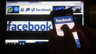 La red social Facebook.&nbsp;