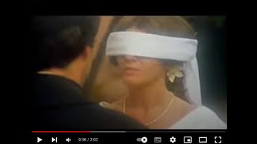 Escena de la película Camila, de la directora María Luisa Bemberg.