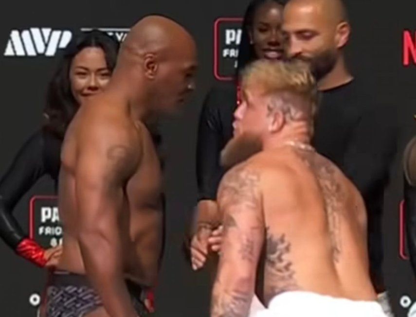 Último cara a cara entre Mike Tyson y Jake Paul antes de la pelea que transmitirá Netflix&nbsp;