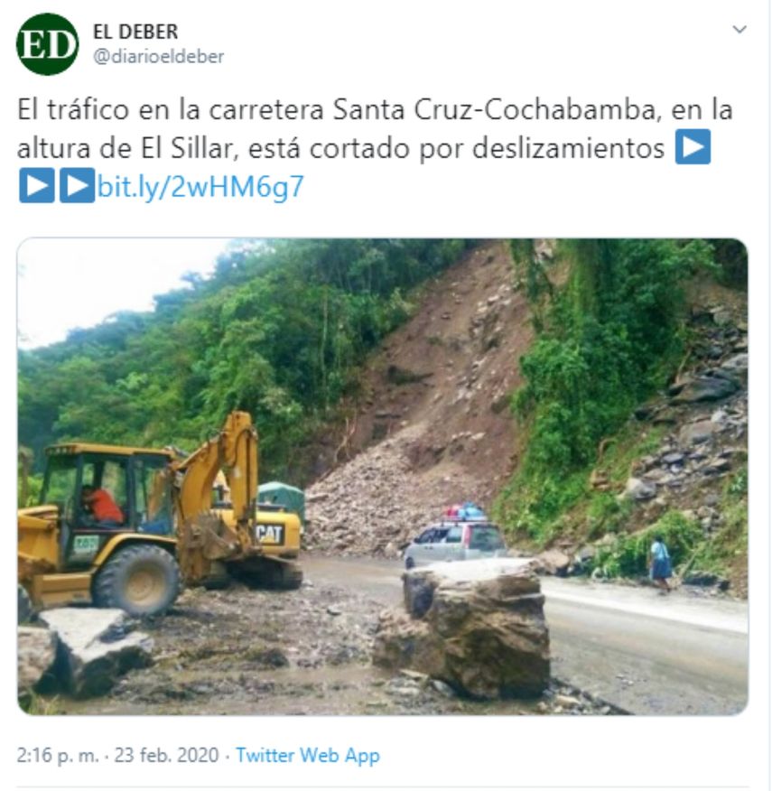 Noticia difundida en las redes sociales.&nbsp;