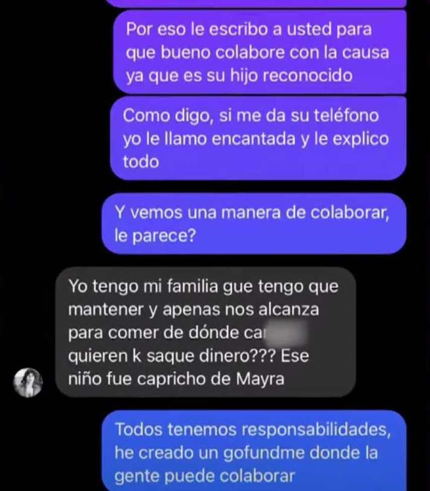 Salvador Pineda no quiere saber de su hijo venezolano enfermo