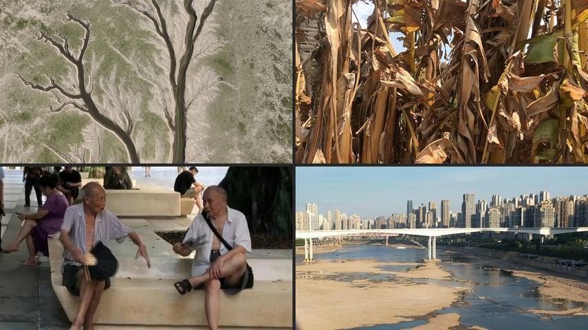 Ola de calor afecta a China que vivió su agosto más caluroso de la historia.&nbsp;