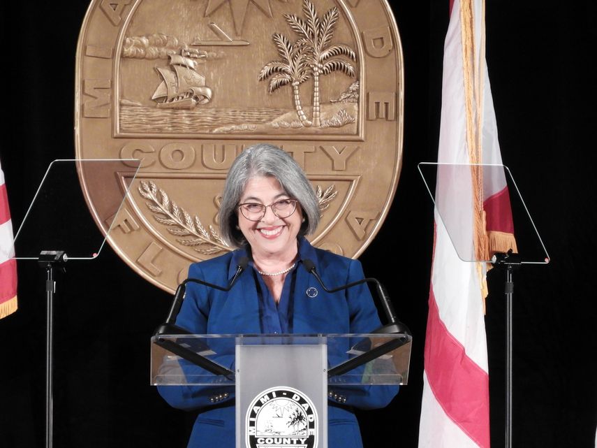 Daniella Levine Cava, alcaldesa de Miami-Dade.&nbsp;