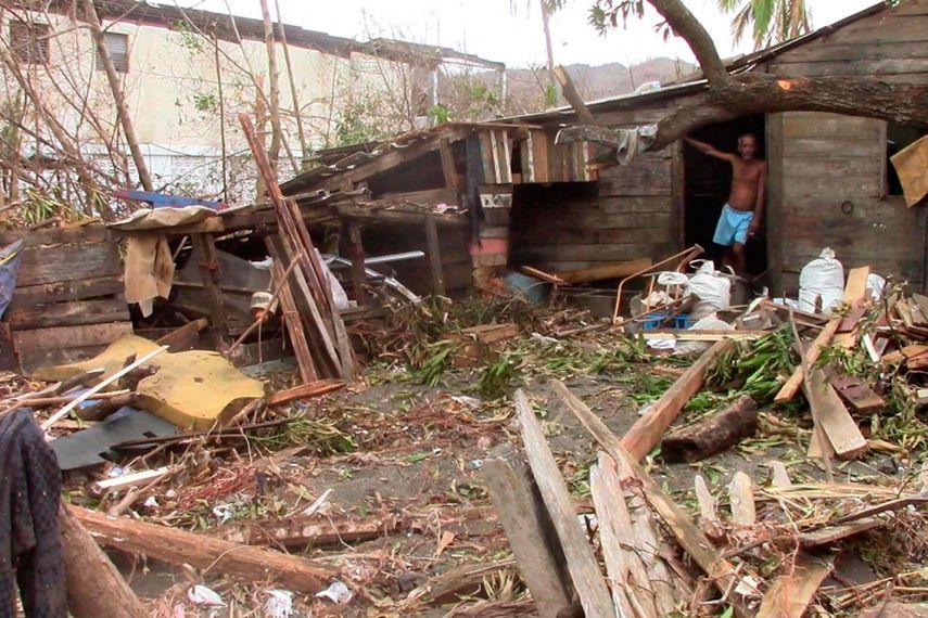 Los embates del huracán Matthew en el oriente cubano ocasionaron daños totales y parciales en más de 38.000 viviendas.