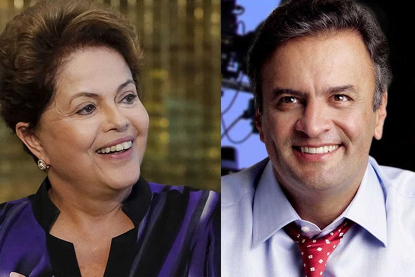 El senador brasileño Aécio Neves, del Partido de la Social Democracia Brasileña (PSDB) se disputaba la presidencia con Dilma Rousseff en los comicios del 2014.