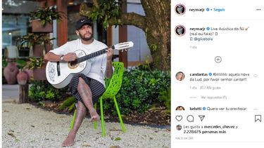 El crack de 28 a&ntilde;os durante el confinamiento ha publicado videos jugando f&uacute;tbol con sus perros, tambi&eacute;n con videojuegos, pero al parecer en la &uacute;ltima etapa la m&uacute;sica ha sido su mejor aliada.