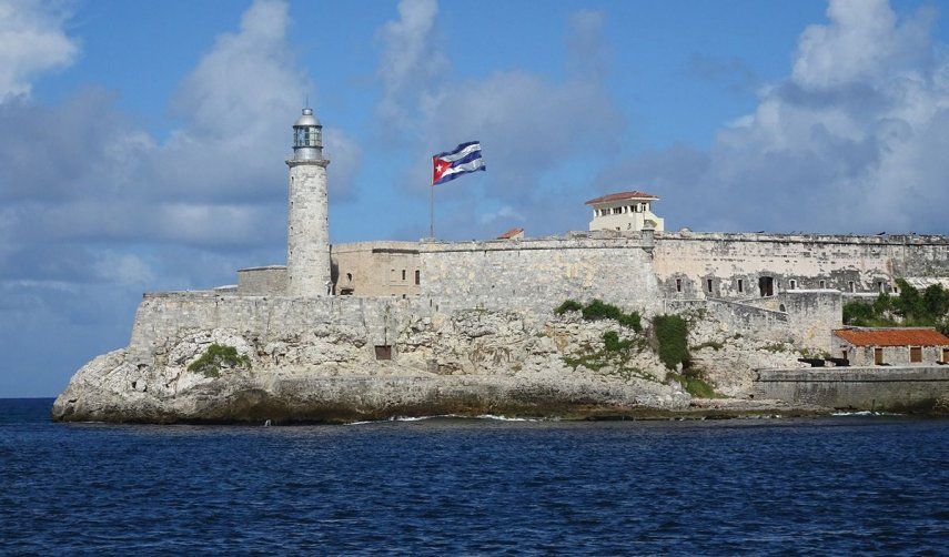 Castillo de los Tres Reyes Magos del Morro, en La Habana, Cuba.