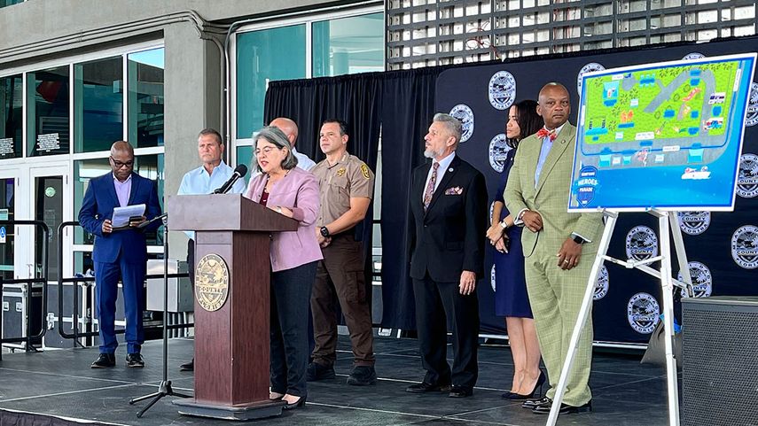 Habla la alcaldesa de Miami-Dade, Daniella Levine Cava.