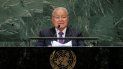En esta fotografía de archivo del 26 de septiembre de 2018, el mandatario salvadoreño Salvador Sánchez Cerén habla ante la Asamblea General de las Naciones Unidas, en la sede de la ONU en Nueva York. En esta fotografía de archivo del 26 de septiembre de 2018, el mandatario salvadoreño Salvador Sánchez Cerén habla ante la Asamblea General de las Naciones Unidas, en la sede de la ONU en Nueva York.