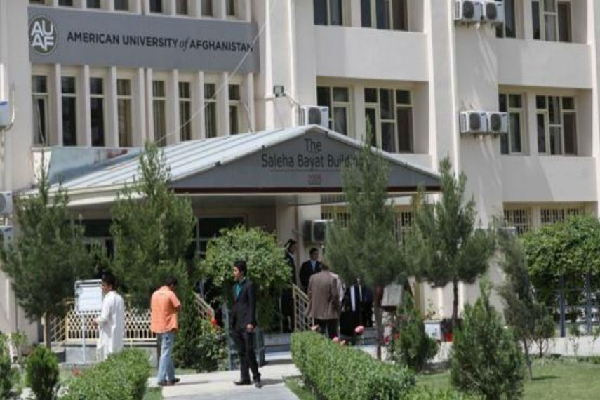 Un grupo de supuestos insurgentes atacó&nbsp;este miércoles&nbsp;la Universidad Americana de Afganistán en Kabul. La gráfica es una foto de archivo en el que se aprecia la fachada de la casa de estudios