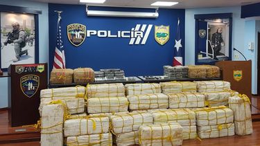 El cargamento de 1.410 bloques de cocaína está valorado en el mercado negro en cerca de 27 millones de dólares.