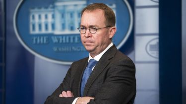 Mick Mulvaney será nombrado jefe de Gabinete interino, reemplazando a John Kelly.