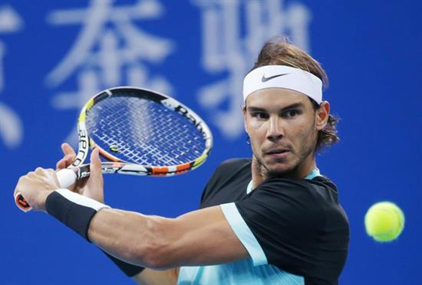 Nadal se medirá en los octavos de final a otro croata, esta vez a Milos Raonic. (EFE)