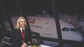 La piloto de aviación Mercedes Ibáñez. La piloto de aviación Mercedes Ibáñez.