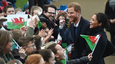 El príncipe&nbsp;Enrique, y su prometida, la estadounidense Meghan Markle .