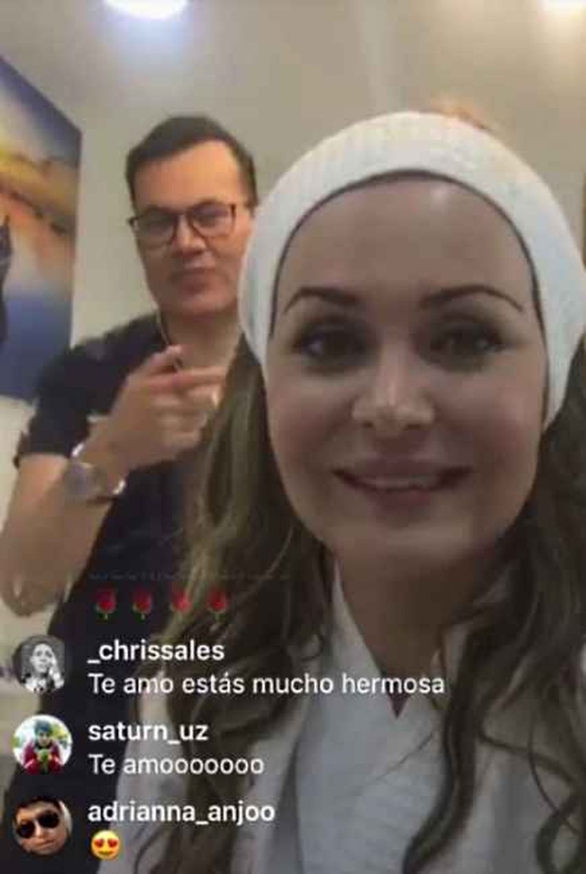 Spanic mostró las incidencias de la intervención.&nbsp;