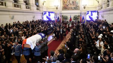 Funeral del expresidente fallecido Sebastian Piñera.&nbsp;