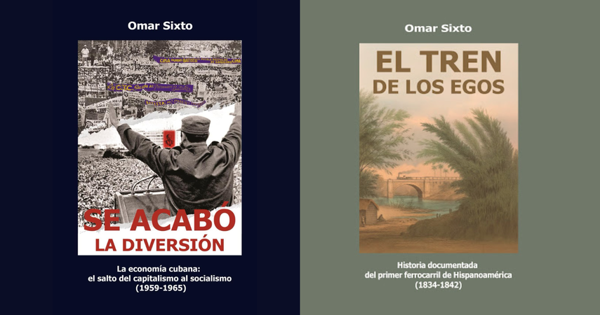 Libros de Omar Sixto.&nbsp;