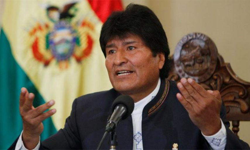 Evo Morales, presidente de Bolivia