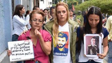 Tintori tenía previsto, junto a familiares de los llamados presos políticos, entregar en la sede del Ministerio Público un documento para pedir la libertad plena de los detenidos por motivos políticos, así como el respeto al debido proceso.