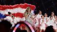 Jennifer Lopez durante su presentaci&oacute;n en el espect&aacute;culo de medio tiempo del Super Bowl 54 de la NFL entre los 49ers de San Francisco y los Chiefs de Kansas City el domingo 2 de febrero de 2020 en Miami Gardens, Florida.&nbsp;